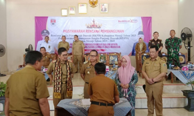 Penjabat Bupati Mesuji Membuka Kegiatan Musyawarah Rencana Pembangunan RKPD 2025