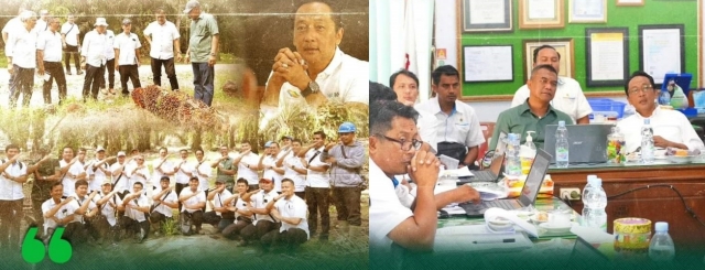 Berkunjung ke Kebun Pasir Mandoge dan Kebun Sei Kopas, Komisaris PTPN IV Ingatkan Pentingnya Konsistensi