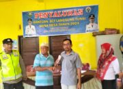 Pemerintah Desa Tanjungan Kabupaten OKU Salurkan Pembagian BLT Tahap Pertama