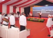 Kembali ke Pangkuan Ibu Pertiwi, 72 Napiter Serentak Ucapkan Ikrar Setia Terhadap NKRI