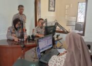 Satbinmas Polres Tasikmalaya Kota, Sosialisasi Rekrutmen Polri Melalui Talk Show di Radio Purnama FM