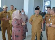 Pastikan Pengerjaan Berjalan Baik, Bupati Bengkalis Tinjau Pembangunan RSUD Rupat Utara