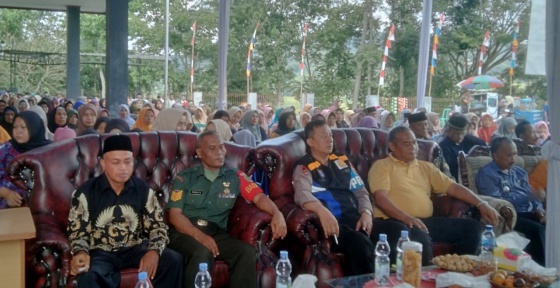 Pemdes Bangunjaya Bersama Masyarakat Rayakan HUT Ke-21