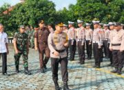 Kapolres Mesuji Pimpin Apel Gelar Pasukan Ops Ketupat Krakatau 2024