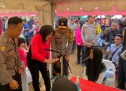 Polres Tasikmalaya Kota Gelar Cegah Stunting,  Bagikan Makanan Tambahan Gratis dan Sembako