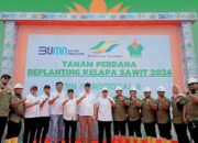 PTPN IV Regional II Gelar Tanam Perdana 1.600 Ha Sawit di Kebun Padang Matinggi
