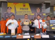 Kapolres Tasikmalaya Kota Pimpin Press Rilis Pengungkapan Kasus Penyalahgunaan Narkotika dan Obat Terlarang