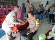 Bakti Kesehatan Dalam Rangka Hari Bhayangkara Ke-78,Polres Tasikmalaya Kota Gelar Donor Darah