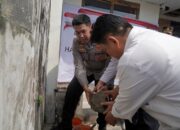 Jelang Hari Bhayangkara ke 78, Polres Tasikmalaya Kota Gelar Bedah Rumah Warga  Tidak Layak Huni