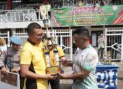 Meriahkan Hari Bhayangkara ke 78, Kodim FC Juara Sepakbola U-40 Piala Kapolres Tasikmalaya Kota