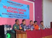 Polsek Lakbok Polres Ciamis Hadiri Pelatihan Penanggulangan Bencana di Desa Kalapasawit