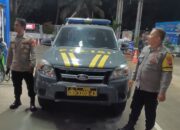 Berikan Rasa Nyaman, Polsek Sukadana Polres Ciamis Patroli Biru Hingga Pemukiman Warga