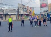 Satuan Samapta Polres Ciamis Bersiaga Pengamanan Fun Run Yogya Ciamis