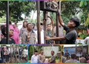 Semarak Hari Bhayangkara Ke-78,Polres Tasikmalaya Kota Berikan Bantuan Sumur Bor dan Pompa Air