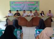 Polsek Kawali Polres Ciamis Ikut Musdes Rembuk Stunting di Desa Sukanagara