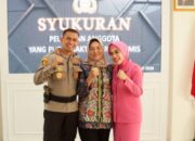 Purna Bhakti, Kapolres Ciamis Beri Penghargaan ke AKP (Purn) Magdalena dan Maman Tardiman