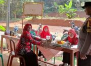 Perkuat Sinergitas, Polsek Cijeungjing Polres Ciamis Koorkom Bersama Kader Posyandu