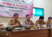 Polsek Banjarsari Polres Ciamis Ikut Rembuk Penanganan Stunting di Desa Cikupa