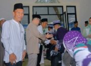 Penjabat Bupati Febrizal Levi Sukmana Menyambut Kepulangan Jamaah Haji asal Kabupaten Mesuji Tahun 2024