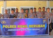 AKBP Isa Syahroni,S.I.K, M.H Kapolres Rohil Yang Baru Programkan POLRES ROHIL,”BERUBAH”