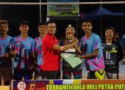 Kapolres Ciamis Tutup Turnamen Bola Voli Kapolres Cup Peringatan Hari Bhayangkara ke-78