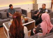 Silaturahmi Kapolres Ciamis dengan Pimpinan Cabang Bank BRI Kabupaten Ciamis
