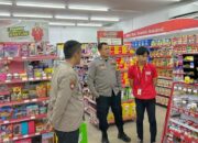 Antisipasi Tindak Kriminalitas, Polsek Cikijing Sambangi Minimarket di Cidulang