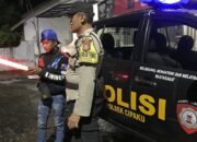 Antisipasi Balapan Liar Polsek Cipaku Polres Ciamis Laksanakan Patroli Biru