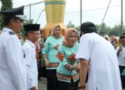 Pemerintah Provinsi Lampung Melakukan Klarifikasi Lapangan Penilaian Lomba Desa Tingkat Provinsi Lampung  Tahun 2024  di Desa Nibung, Kecamatan Gunung Pelindung