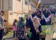 Cipta Kondisi, Polsek Ciamis  Hadiri Karnaval Porsadin Tingkat Kecamatan Baregbeg