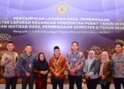 Penjabat Bupati Mesuji Febrizal Levi Sukmana Hadiri Acara Penyampaian LHP Laporan Keuangan Pemerintah Pusat