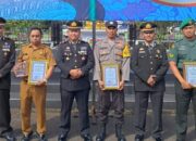 Hari Bhayangkara ke-78, Tiga Pilar Desa Jelegong Raih Peringkat 3 di Tingkat Polres Ciamis