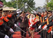 Ucapkan Terima Kasih Kapolres Tasikmalaya Kota, Saat Hadiri Pelepasan Personil Polri yang Purnabakti