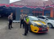 Cegah Gangguan Kamtibmas, Sat Samapta Polres Ciamis Patroli Dialogis ke Kantor Bulog Ciamis