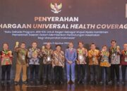 Pj. Bupati OKI Dianugerahi UHC Award 2024 Karena Cover 97 % Warganya Lewat JKN-Kes