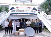 Kemenkominfo Memberikan Bantuan Fasilitas Internet Gratis di Kabupaten Labusel