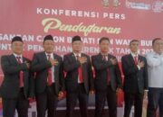 KPU Ciamis Resmi Terima Pendaftaran HY Putaran Ke 2 Sebagai Calon Bupati dan Wakil Bupati Ciamis Periode 2024-2029