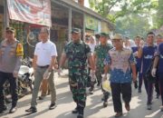 Jelang HUT TNI Ke-79, Kodim OKI Gelar Baksos Bersih-Bersih Pasar Rakyat