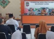 Polsek Ciamis Datang Sampaikan Himbauan Kamtibmas di Rakor Tingkat Kecamatan Ciamis