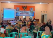 Polsek Sukadana Polres Ciamis Ikut Sosialisasi Penyakit Menular di Desa Ciparigi