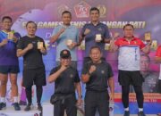 Fun Games Tenis Lapangan Pati Meriahkan HUT Ke-79 TNI