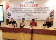 Bawaslu Labuhanbatu Selatan Adakan Sosialisasi Tata Cara Pelaporan dan Mekanisme Penanganan Pelanggaran Pada Pemilu Pilkada Serentak