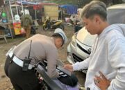 Terus Gencarkan Razia Knalpot Bising, Polres Tasikmalaya Kota Amankan 15 Sepeda Motor