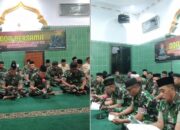 Dandim 0724/Boyolali Pimpin Doa Bersama Dalam Rangka HUT Ke 79 TNI