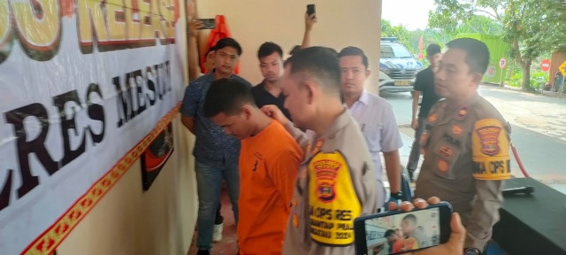 Polres Mesuji Amankan 1 Orang Tersangka Pemilik Senpira