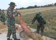 Jelang Penutupan, Satgas TMMD Sengkuyung Tahap IV Laksanakan Finishing