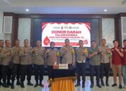 Jelang Hari Jadi Humas Polri ke-73, Polres Tasikmalaya Kota Menggelar Donor Darah Serentak