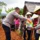 Gelar Program Ketahanan Pangan, Kapolres Tasikmalaya Kota Tanam Palawija di Kecamatan Gunung Tanjung