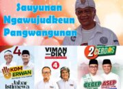 Anton Charliyan: “Jika Gubernur Jabar Dedi Mulyadi-Erwan Setiawan, Walikota Tasikmalaya Viman-Dicky, dan Bupati Tasikmalaya Cecep-Asep Sopari Bisa Sauyunan Ngawujudkeun Pembangunan.”