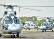 Heli Anti Kapal Selam Dukung Semat Brevet 11 Perwira Tinggi TNI AL